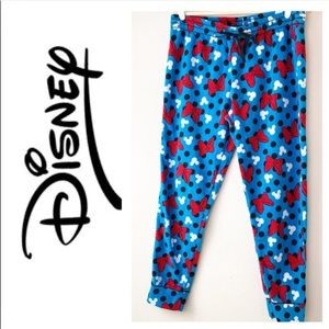 Disney, Minnie Mouse, pajama, pants, size Large